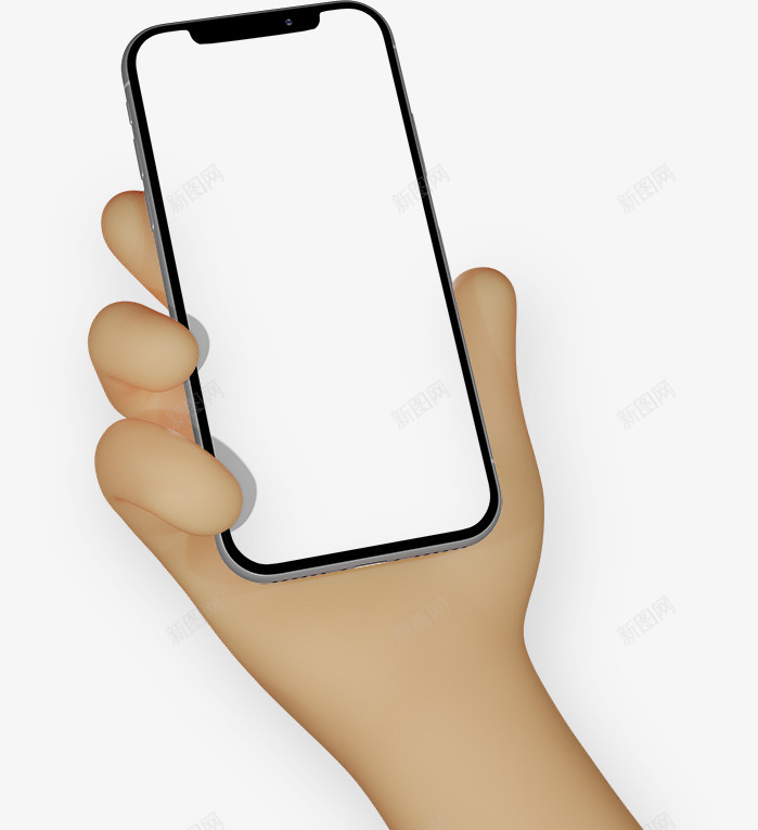 卡通3D立体手持手机UI贴图设计提案样机模板png免抠素材_新图网 https://ixintu.com 卡通 手持 手机 手机正反面 手机贴 提案 样机 模板 立体 设计 贴图