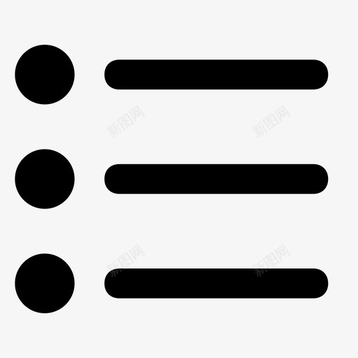 动视横列表svg_新图网 https://ixintu.com 动视 横列 列表
