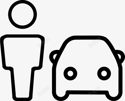 接送机svg_新图网 https://ixintu.com 接送机