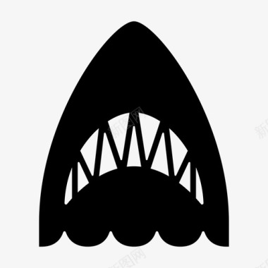 第十张鲨鱼牙危险图标