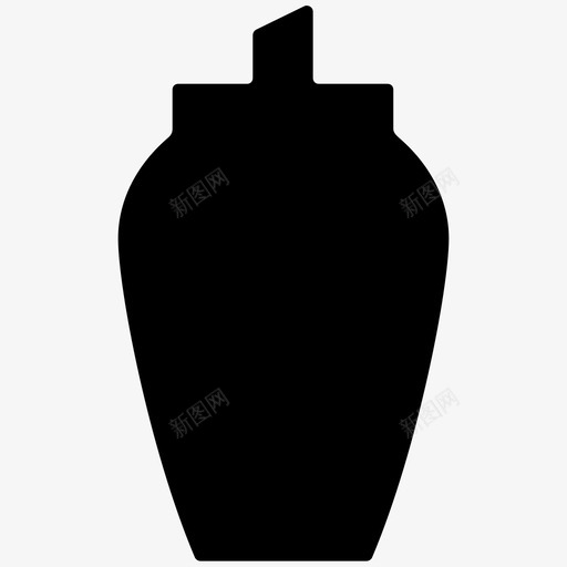 花瓶装饰艺术花玻璃svg_新图网 https://ixintu.com 花瓶 装饰 艺术 玻璃 骨灰盒 器皿