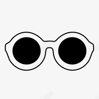 太阳镜视力有色眼镜图标