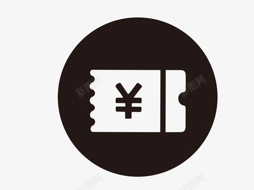 票券色块iconsvg_新图网 https://ixintu.com 票券 色块