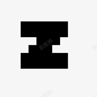 z像素字母表6x高图标