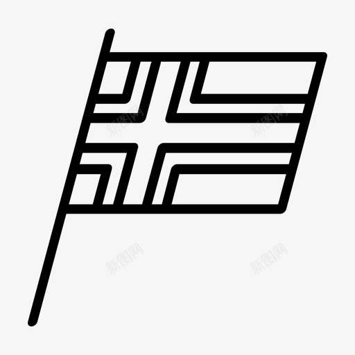 挪威旗帜国家svg_新图网 https://ixintu.com 旗帜 欧洲 挪威 国家 奥斯陆 斯堪 维亚 半岛 世界