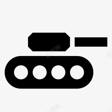 坦克战争车辆图标