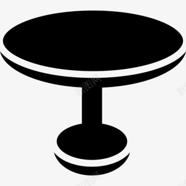 桌子家具材料图标