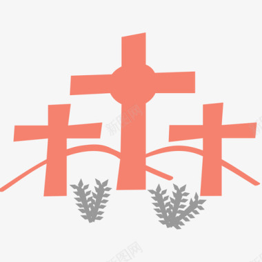 三个十字架卡利哥伦比亚图标