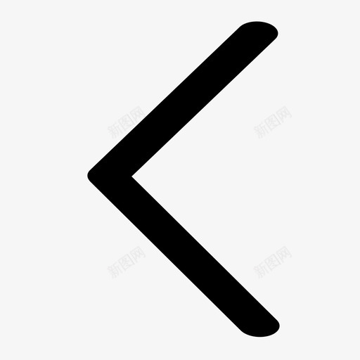 向左箭头灰色svg_新图网 https://ixintu.com 向左 箭头 灰色