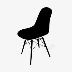 侧椅采购产品椅子eames塑料侧椅座椅高清图片