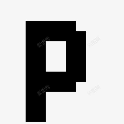 p像素字母表7x高svg_新图网 https://ixintu.com 像素 字母表