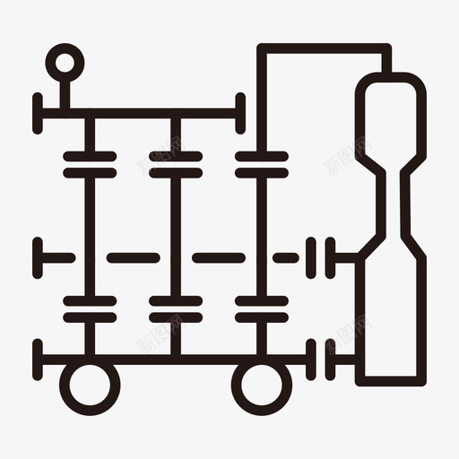 施肥机svg_新图网 https://ixintu.com 施肥机