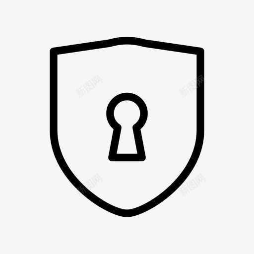 盾牌安全安全之家svg_新图网 https://ixintu.com 安全 盾牌 之家 保护 防御 密码 封锁 警报