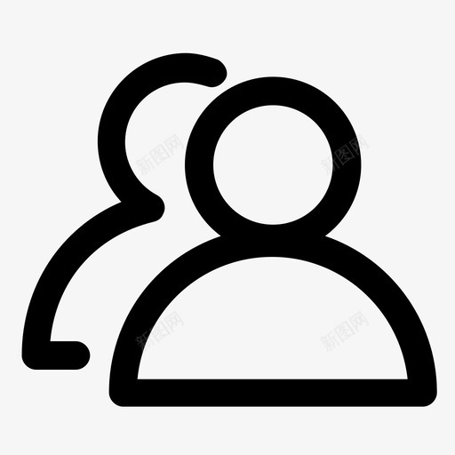ICON粉丝svg_新图网 https://ixintu.com 粉丝
