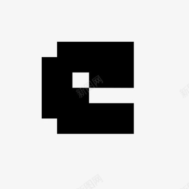 e像素字母表6x高图标