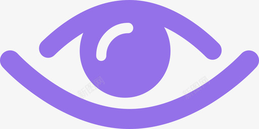 眼睛开紫1x图标