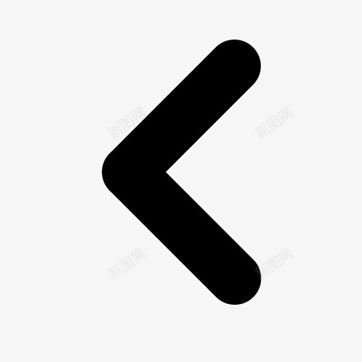 左箭头图标通信语言svg_新图网 https://ixintu.com 箭头 图标 通信 语言