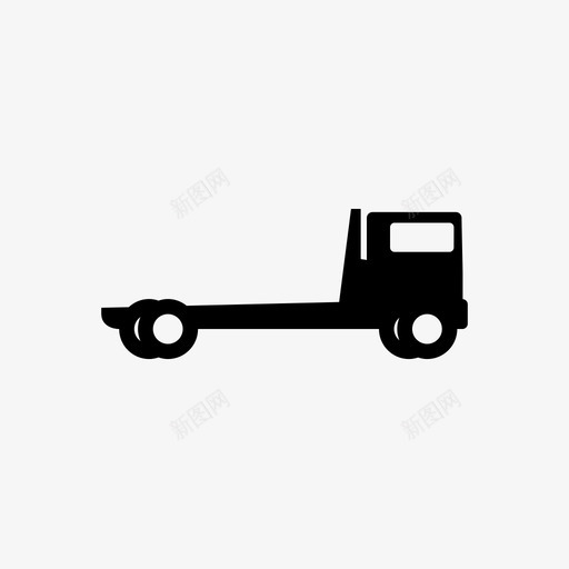 卡车改装金属svg_新图网 https://ixintu.com 卡车 改装 金属 拉推 运输 运输车 车辆 车轮