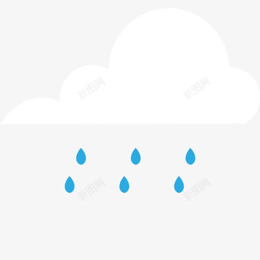 中雨转大雨01svg_新图网 https://ixintu.com 中雨 大雨