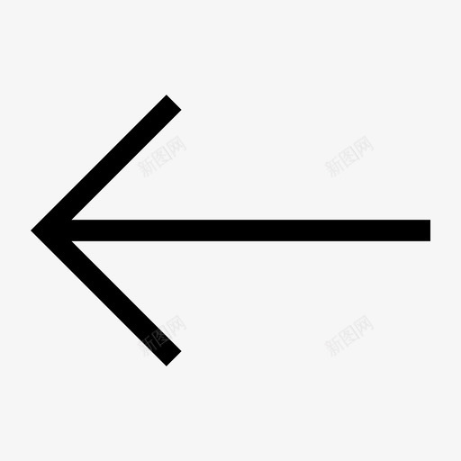 左转弯标志svg_新图网 https://ixintu.com 左转 转弯 标志 导航 指示器 导向 方向 箭头 角形
