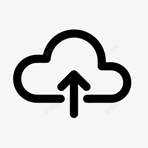 上传到云通信语言svg_新图网 https://ixintu.com 传到 通信 语言