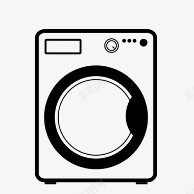 干衣机洗衣机洗衣房图标