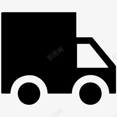 卡车卡车租赁运输图标