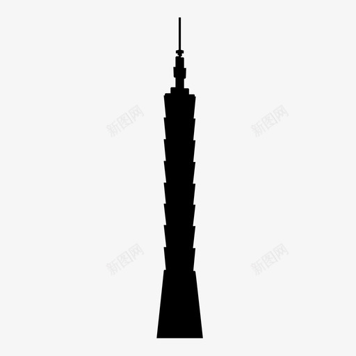 台北101位置地点svg_新图网 https://ixintu.com 101大楼 世界 位置 台北 台湾 地标 地点 建筑 摩天大楼 最高 结构 高楼