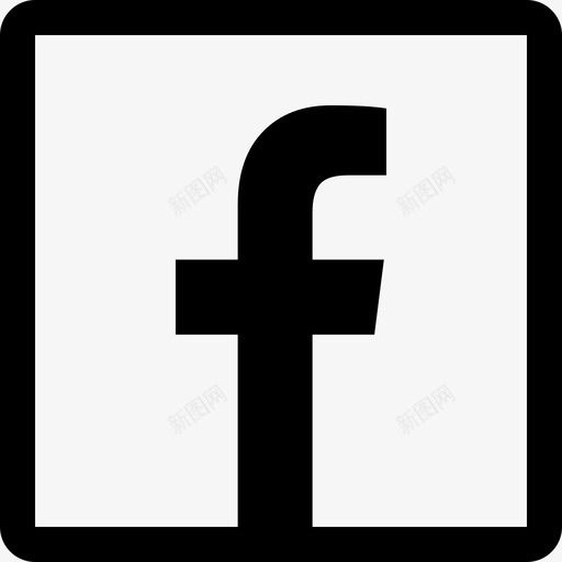 Facebook来源色值ffffffsvg_新图网 https://ixintu.com 来源 色值