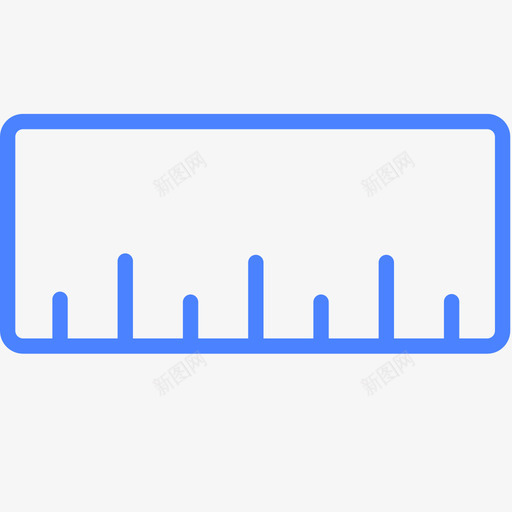 尺子svg_新图网 https://ixintu.com 尺子 线性 单色 简约 商务