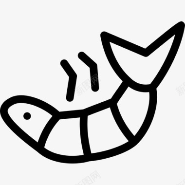 鱼熟鱼食物图标
