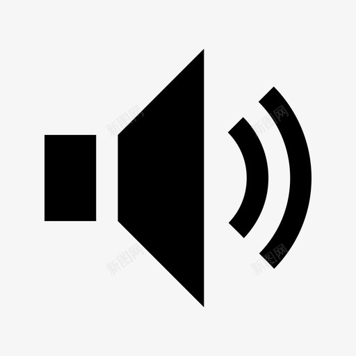 增大音量扬声器声音svg_新图网 https://ixintu.com 增大 音量 扬声器 声音 噪音 音乐 麦克风 响声 放大 应用程序 图标