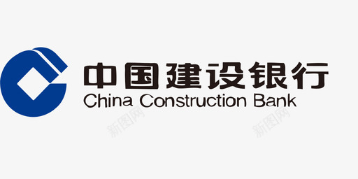 中国建设银行svg_新图网 https://ixintu.com 中国 建设银行