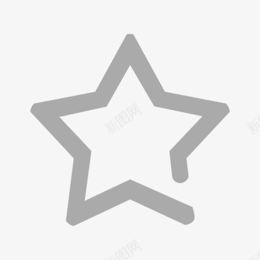 评论星星图标