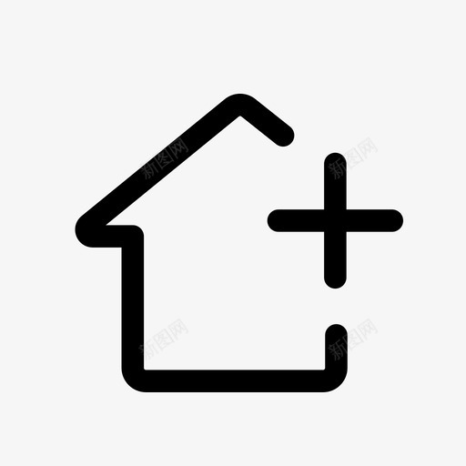 添加房源svg_新图网 https://ixintu.com 添加 房源