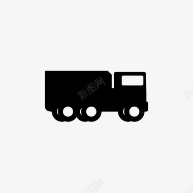 卡车货物机动车辆图标