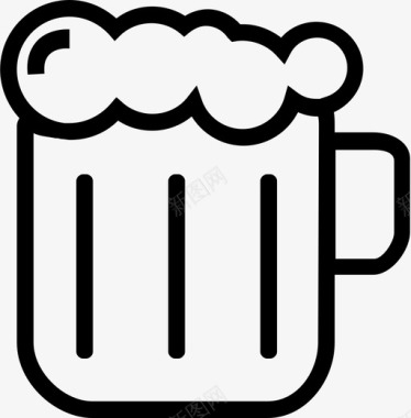 啤酒杯波尔图啤酒图标