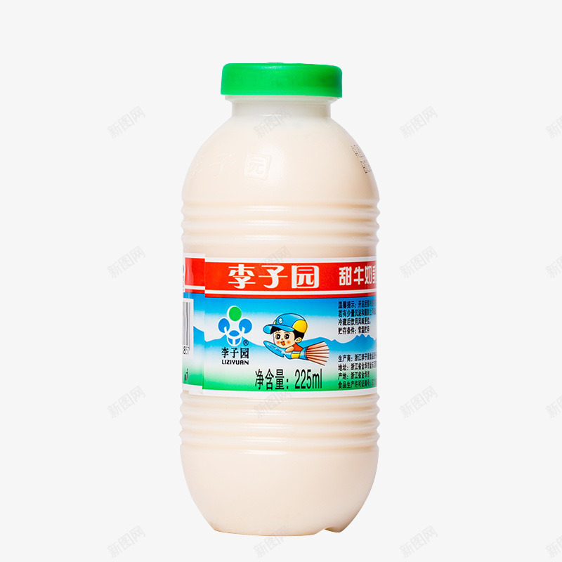 李子园甜牛奶乳饮料450mlpng免抠素材_新图网 https://ixintu.com 李子园 牛奶 饮料