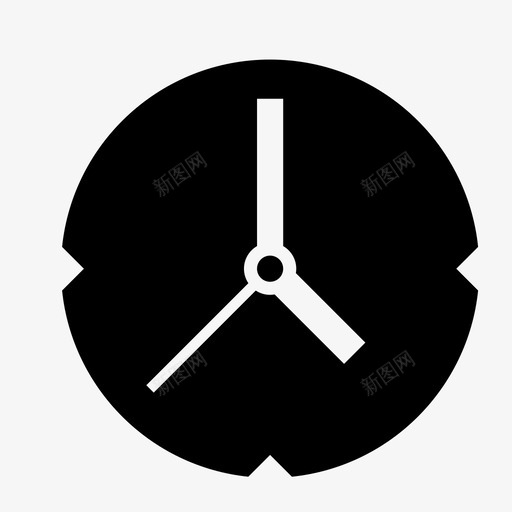 时钟手表计时器svg_新图网 https://ixintu.com 计时器 时钟 手表 夜间 跟踪 设备 白天 疯狂 狗仔队 黑色