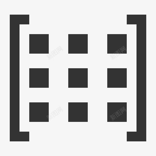 符号数据矩阵svg_新图网 https://ixintu.com 矩阵 数据 符号