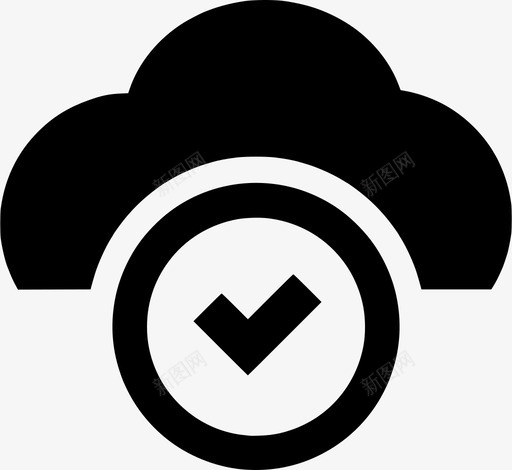 云复选标记选中远程svg_新图网 https://ixintu.com 复选 标记 选中 远程 选定 服务器