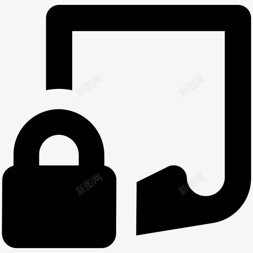 专利锁受保护文件svg_新图网 https://ixintu.com 专利 锁受 保护 文件 安全 商业 营销