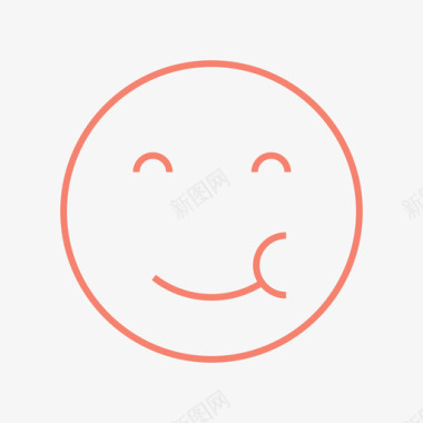 吃开始笑脸图标