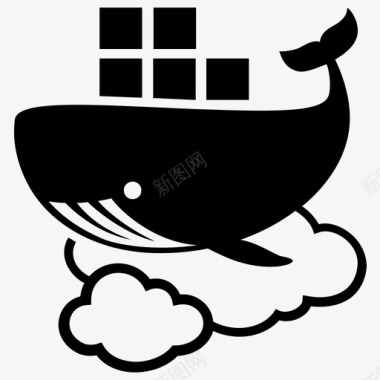 云dockerclouddocker容器图标
