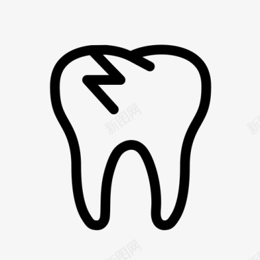 断牙牙科治疗图标