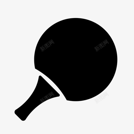 乒乓球比赛奥运会svg_新图网 https://ixintu.com 乒乓球 比赛 奥运会 球拍 运动 体育