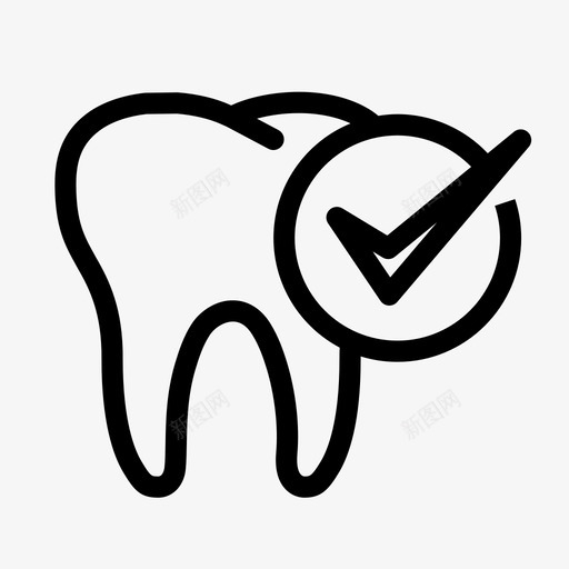 口腔卫生牙科牙医svg_新图网 https://ixintu.com 牙齿 口腔 卫生 牙科 牙医 检查 迷你 图标 设置