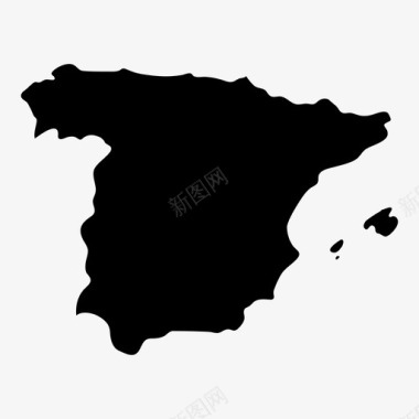 西班牙国家欧洲图标