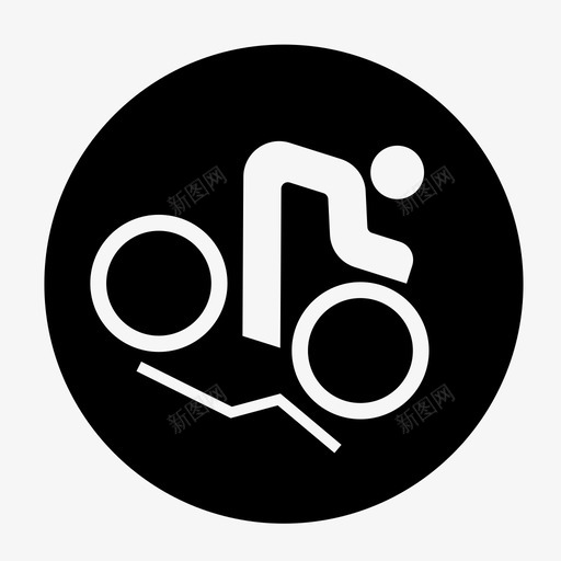 骑山地自行车比赛奥运会svg_新图网 https://ixintu.com 山地 自行车 比赛 体育 自行 车骑 奥运会