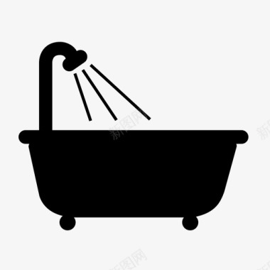 浴缸洗澡房地产2图标